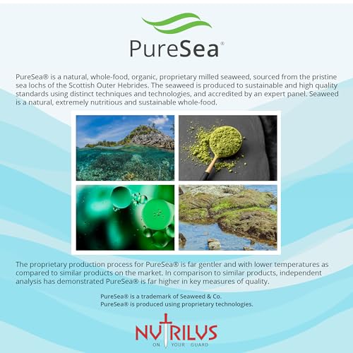Marine Collagen Complex 60 Capsules 500mg with PureSea Seaweed Providing Iodine NutrilusBuy Supplements Australia