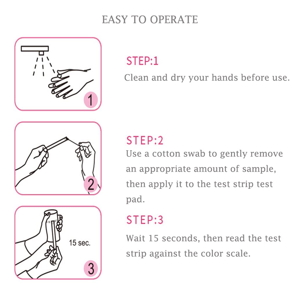 Colilove Vaginal Health PH Test Strips (50cnt) Feminine Vaginal PH Balance Test Strips Monitor ColiloveBuy Supplements Australia