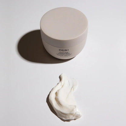 OUAI Thick Hair Mask - Treatment Masque with Almond Oil, Olive Oil, & Hydrolyzed Keratin to Restore Damaged Hair - Phthalate & Paraben Free Masque (3.4 Oz) OUAIBuy Supplements Australia