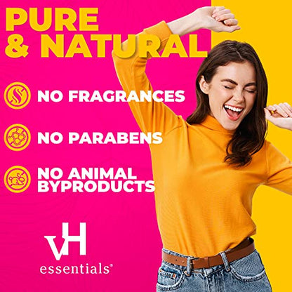 vH essentials Boric Acid + Tea Tree Vaginal Suppositories - Prebiotics Formula with Lactic Acid vH essentialsBuy Supplements Australia