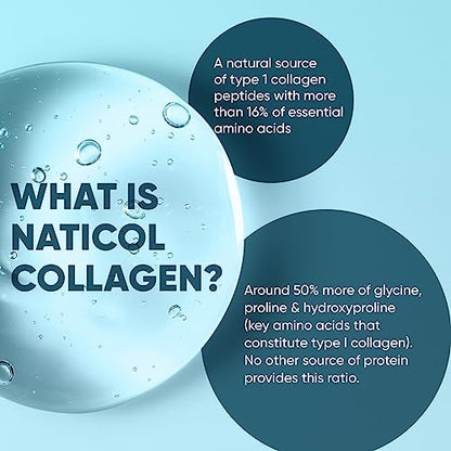 Marine Collagen Capsules 1455mg - Naticol Type 1 Collagen Supplements for Women & Men maxmedixBuy Supplements Australia