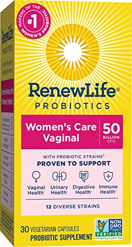 Renew Life Women's Probiotic Capsules, 50 Billion CFU Guaranteed, Supports pH Balance Renew LifeBuy Supplements Australia