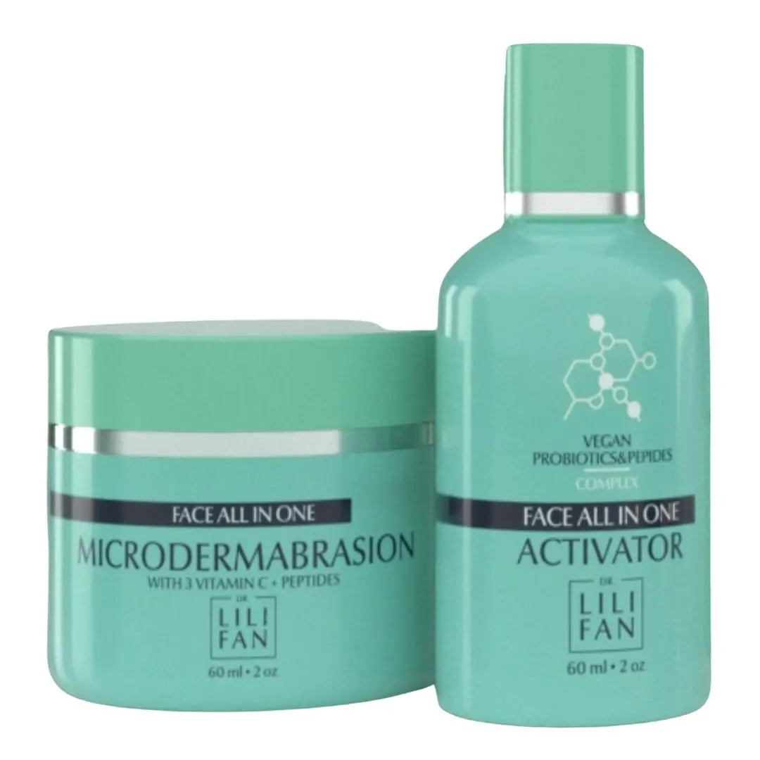 Dr Lili Fan Probiotic All-In-One Microdermabrasion Kit with Vitamin C and Peptides. Your At-Home Spa Treatment. Get Radiant, Healthy-Looking Skin. 2 fl oz Dr Lili FanBuy Supplements Australia
