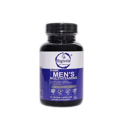 Yogivita Men’s Multivitamin – Complete Wellness, Energy & Immunity Support – Vegan, Gluten-Free, 60 Capsules YogivitaBuy Supplements Australia