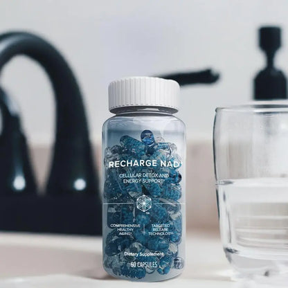Isagenix Recharge NAD - Cellular Detox, Comprehensive Healthy Aging, and Energy Support - 1 Bottle - 60 ct Targeted Release Capsules IsagenixBuy Supplements Australia