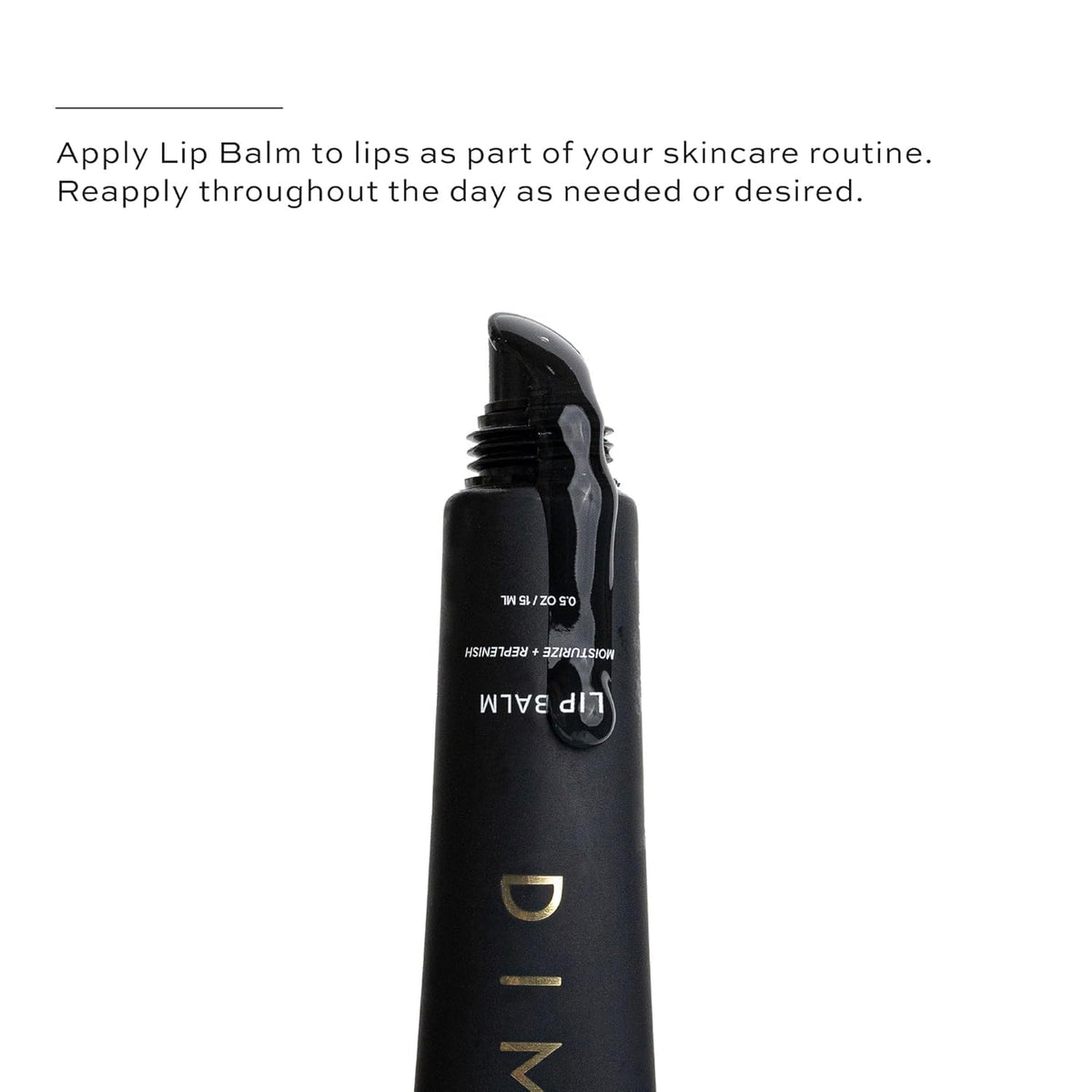 DIME Beauty Lip Balm, Hydrating Lip Balm and Gloss, Vegan & Cruelty-Free, Anti-Aging Lip Care, .5 oz / 15 ml DIMEBuy Supplements Australia