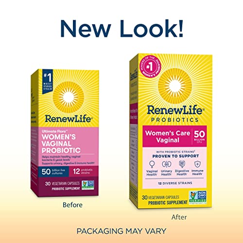 Renew Life Women's Probiotic Capsules, 50 Billion CFU Guaranteed, Supports pH Balance Renew LifeBuy Supplements Australia