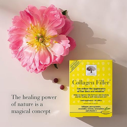 New Nordic Skin Care Collagen Filler 60 Tablets - Reduce The Formation of Wrinkles with Marine Collagen New Nordic LtdBuy Supplements Australia