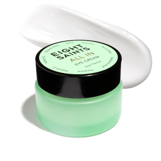 Eight Saints Skin Care All In Eye Cream, Anti Aging Eye Cream to Reduce Puffiness, Wrinkles, & Eye Bags, Dark Circles Eye Treatment, with Hyaluronic Acid, Vitamin C, & Peptides, 0.5 Ounces Eight Saints buy supplements Au