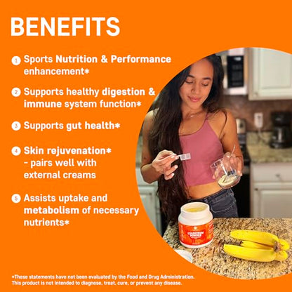 Pure Velvet Colostrum Powder for Gut Health, Bloating, Hair Growth, Immune Support Pure VelvetBuy Supplements Australia