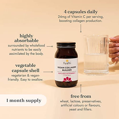 Fushi Vegan Collagen Booster, Vegan Amino Acids, with Vitamin C, E, Biotin FushiBuy Supplements Australia