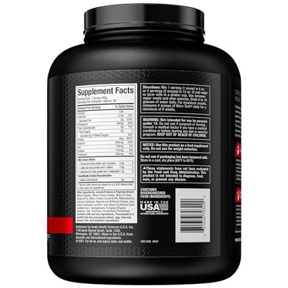 Whey Protein Powder, MuscleTech Nitro-Tech Whey Protein Isolate & Peptides, Protein MuscleTechBuy Supplements Australia