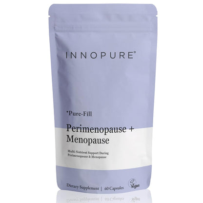 INNOPURE Perimenopause & Menopause Complex for Women (2 Month Supply) Red Clover, Wild Yam, Maca, Sage and Vitamins Including B6 for Hormone Regulation, Clean Label (Pure-Fill) 60 Capsules INNOPUREBuy Supplements Australia