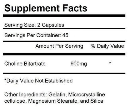 KRK SUPPLEMENTS Bundle Combo of 2 Bottles of Choline Bitartrate and 2 Bottles KRK SUPPLEMENTSBuy Supplements Australia