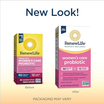Renew Life Women's Probiotic Capsules, Supports pH Balance for Women, Vaginal Renew LifeBuy Supplements Australia
