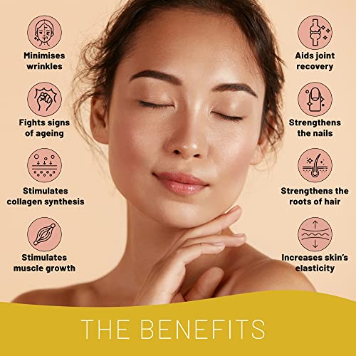 Vegan Collagen Supplement for Skin, Hair, Nails, Joints & Bones with Vegan VitalityBuy Supplements Australia