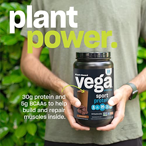 Vega Premium Sport Protein Berry Protein Powder, Vegan, Non GMO, Gluten Free Plant VegaBuy Supplements Australia