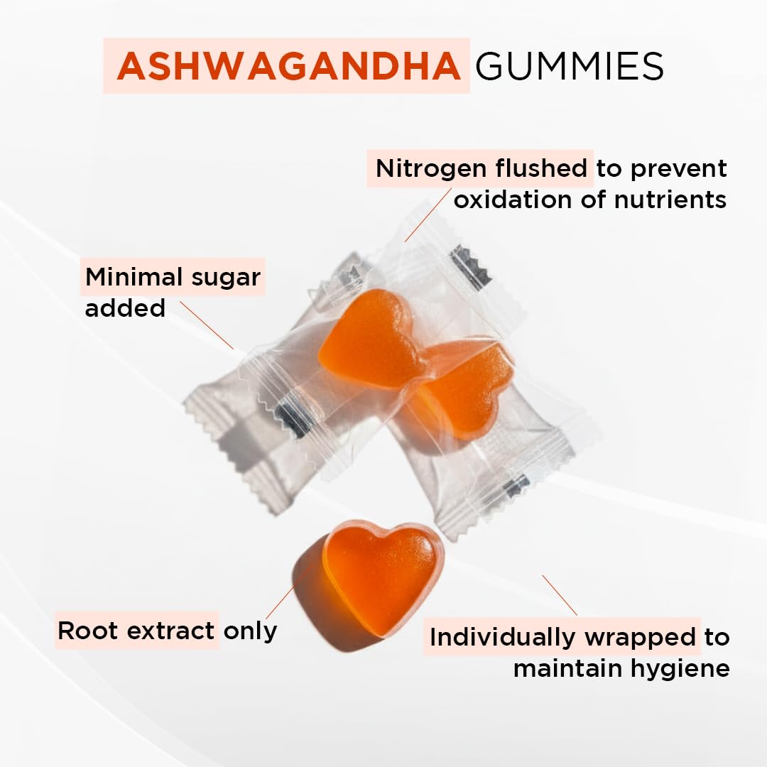 ITADAKIMASU Ashwagandha & Vitamin D Gummies for Stress, Mood & Sleep – Low Sugar, Organic Root Extract and Non-GMO – 60 Count ITADAKIMASUBuy Supplements Australia