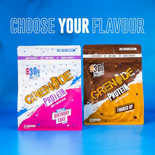 Grenade Protein Powder, Whey Protein Blend with 30g Protein per Serving, High Protein, Low Sugar GrenadeBuy Supplements Australia