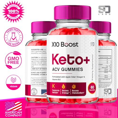 (2 Pack) X10 Boost Keto ACV Gummies Advanced Weight Loss, X10 Boost Keto S.O LabsBuy Supplements Australia