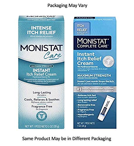 Monistat Instant Itch Relief Cream for Women, Maximum Strength Feminine Itch Care, 1 oz MonistatBuy Supplements Australia