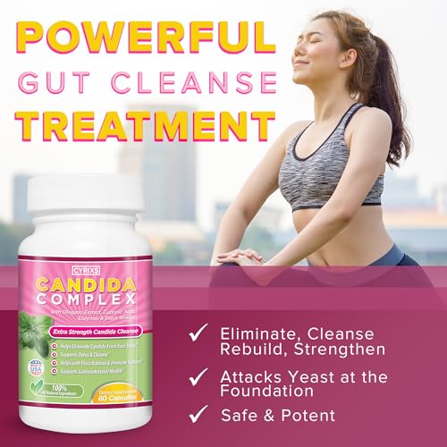 Cyrixs Health Candida Complex | Boost Your Immune System | All Natural Gut Cleanse with Herbs, Antifungals Cyrixs HealthBuy Supplements Australia