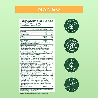 Bloom Nutrition Greens and Superfoods Powder for Digestive Health, Greens Powder Bloom NutritionBuy Supplements Australia