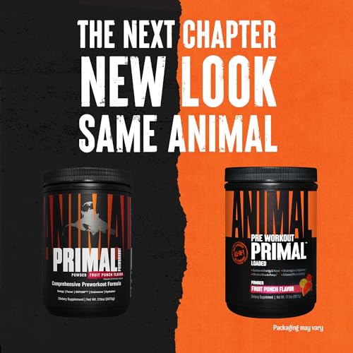 Animal Primal Muscle Hydration + Preworkout Powder – Contains Beta Alanine, 3DPump AnimalBuy Supplements Australia