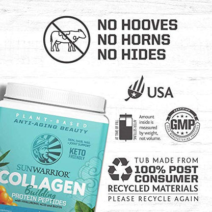 Sunwarrior Collagen Building Protein Peptides, Natural, 500 g SunwarriorBuy Supplements Australia