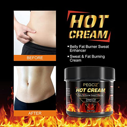 Hot Sweat Cream, Fat Burning Cream for Belly, Natural Sweat Enhancer Cream for Men McukvBuy Supplements Australia