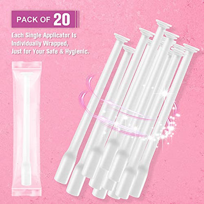 Nieteyrue 20-Packs Suppository Applicators for Women, Disposable, Individually Wrapped NieteyrueBuy Supplements Australia