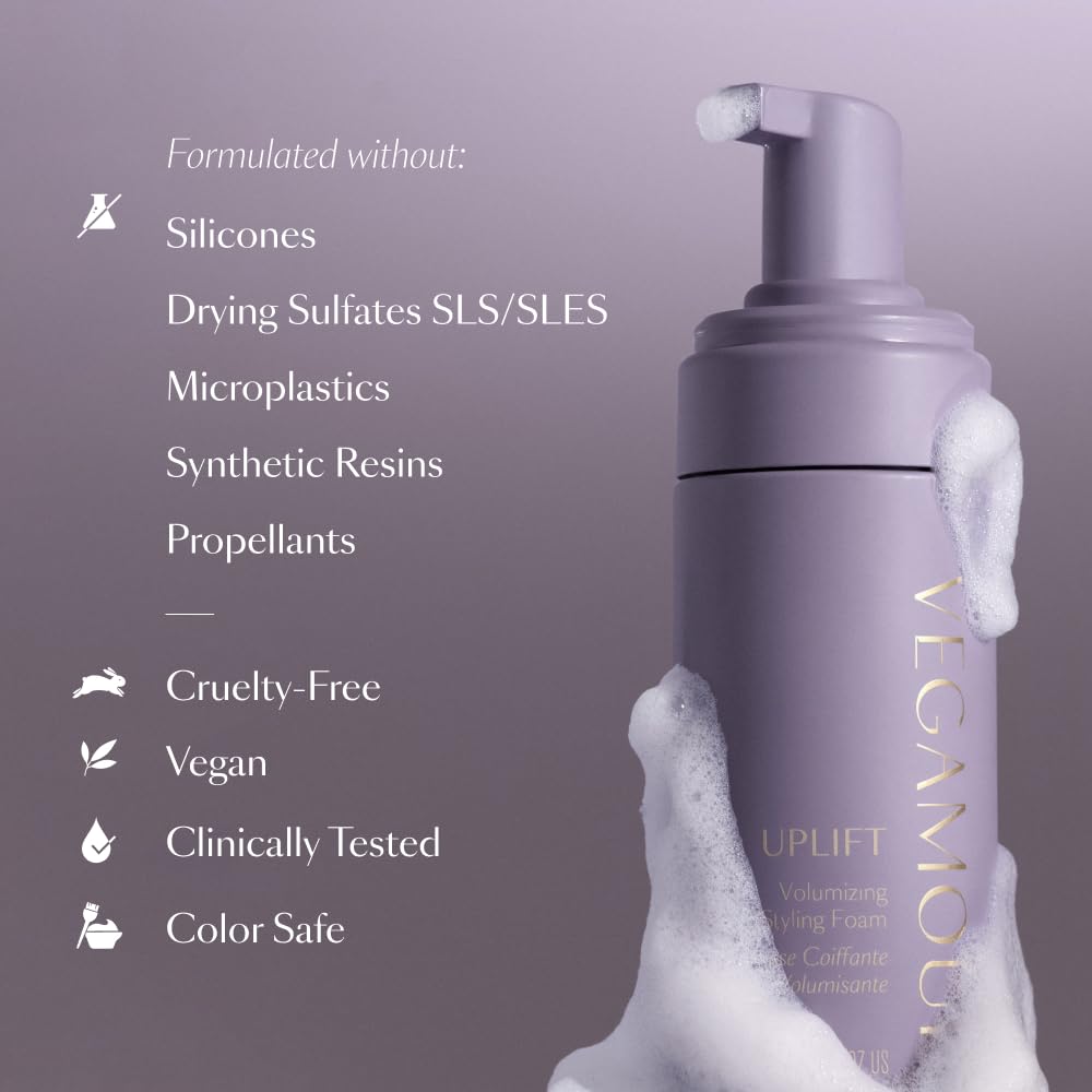 Uplift Volume Trio Kit with Shampoo, Conditioner, & Styling Foam for Volumizing & Fuller Looking Hair VEGAMOURBuy Supplements Australia