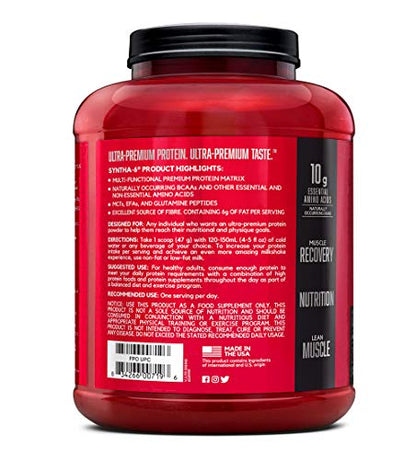 BSN SYNTHA-6 Whey Protein Powder with Micellar Casein, Milk Protein Isolate Powder BSNBuy Supplements Australia