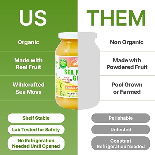 EverSmith Organics - Wildcrafted Irish Sea Moss Gel | Made in USA | Rich in Vitamins EverSmith OrganicsBuy Supplements Australia