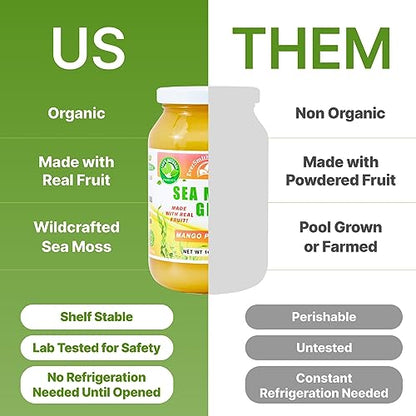 EverSmith Organics - Wildcrafted Irish Sea Moss Gel | Made in USA | Rich in Vitamins EverSmith OrganicsBuy Supplements Australia