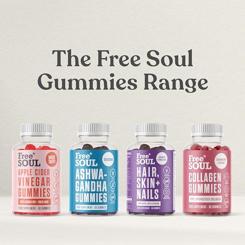 Collagen Gummies, Marine Collagen Supplement with Effective Type 1 Hydrolysed Collagen Peptides Free SoulBuy Supplements Australia