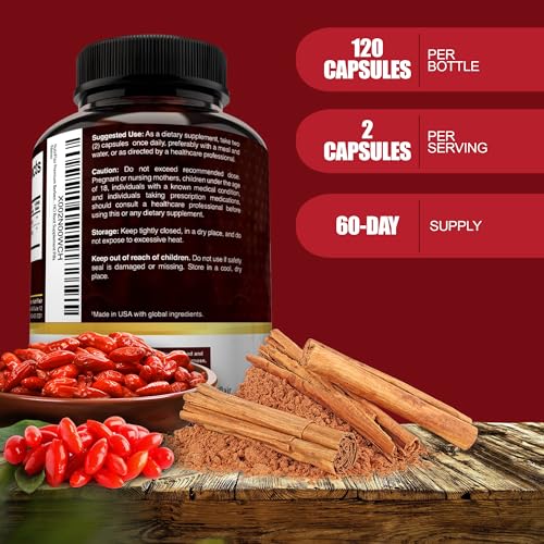 NutriFlair Premium Berberine HCL 1200mg, 120 Capsules - Plus Pure True Ceylon Cinnamon NutriFlairBuy Supplements Australia