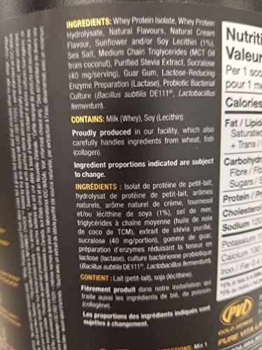PVL ISO Gold – Grass Fed - Premium Isolate 100% Whey Protein Shake - Orange Krush'd - 908 g PVLBuy Supplements Australia