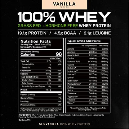 Muscle Feast 100% Grass-Fed Whey Protein, Pastured Raised Hormone Free All Natural Muscle FeastBuy Supplements Australia