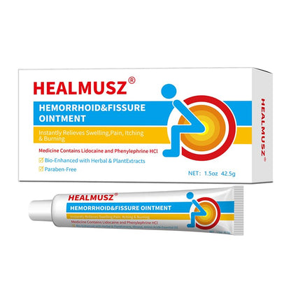 HEALMUSZ Hemorrhoid & Fissure Ointment,with 4% Lidocaine and Phenylephrine HCl,Fast Relief for Pain, Swelling, Discomfort & Itching | 1.5 oz HEALMUSZBuy Supplements Australia