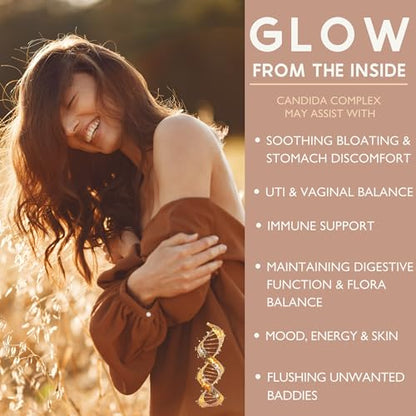 SACRALMOON Candida Cleanse - 8 Cleansing Ingredients for Digestive Support and Feminine Care SACRALMOONBuy Supplements Australia