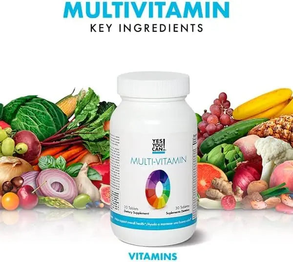 Yes You Can! Daily Multivitamins for Men and Women - Helps Assist Overall Health & Well-Being, Contains Antioxidants Yes You Can!