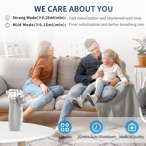 APOWUS Ultrasonic Mesh Nebulizer - Handheld Nebulizer for Adults APOWUSBuy Supplements Australia