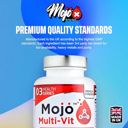 𝗠𝗢𝗝𝗢™ 𝗠𝘂𝗹𝘁𝗶-𝗩𝗜𝗧 - 𝟭𝟮𝟬𝘅 '𝗢𝗻𝗲 𝗮 𝗗𝗮𝘆' 𝗠𝘂𝗹𝘁𝗶-𝗩𝗶𝘁𝗮𝗺𝗶𝗻 & Minerals for Women Men - Enhance MojoBuy Supplements Australia