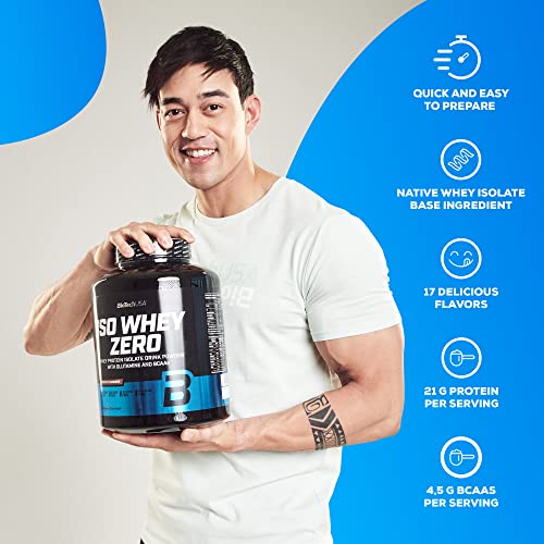 BioTechUSA Iso Whey Zero, Lactose, Gluten, Sugar Free, Premium Whey Protein Isolate, 500 g, Salted Caramel BioTechUSABuy Supplements Australia