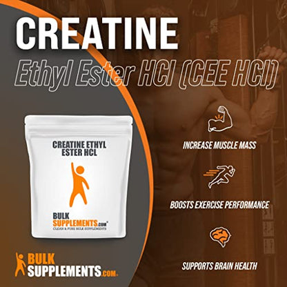 BULKSUPPLEMENTS.COM Creatine Ethyl Ester HCl Powder - Creatine Pre Workout Powder BULKSUPPLEMENTS.COMBuy Supplements Australia