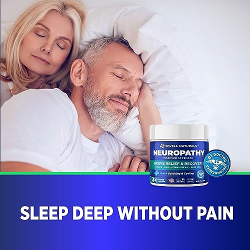 OWELL NATURALS Neuropathy Nerve Relief Cream - Maximum Strength Relief Cream for OWELL NATURALSBuy Supplements Australia