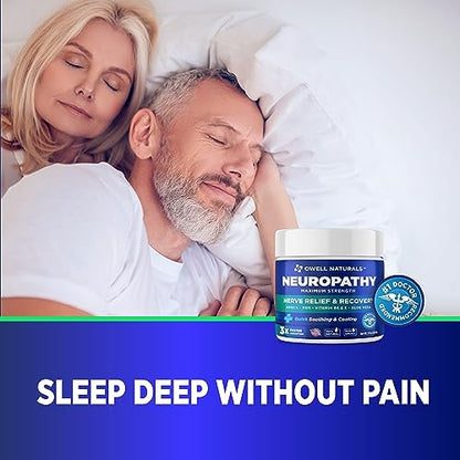 OWELL NATURALS Neuropathy Nerve Relief Cream - Maximum Strength Relief Cream for OWELL NATURALSBuy Supplements Australia