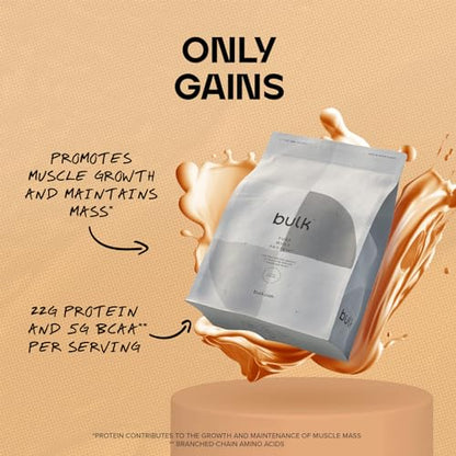Bulk Pure Whey Protein Powder Shake, Salted Caramel, 500 g, Packaging May Vary BulkBuy Supplements Australia