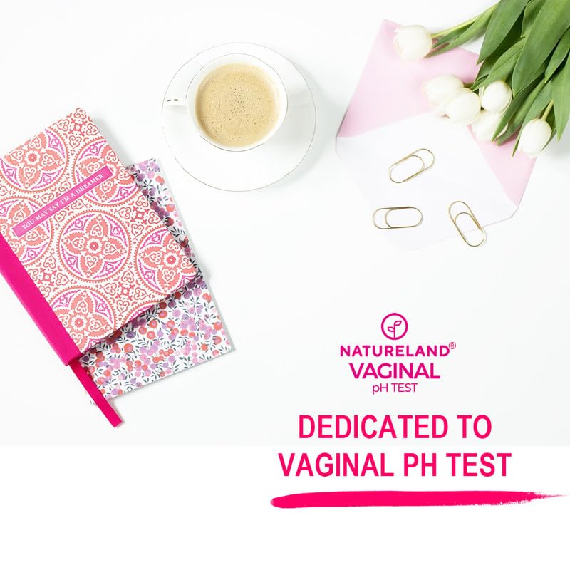 Natureland Vaginal Health pH Test Strips, Feminine pH Test, Value Pack NaturelandBuy Supplements Australia